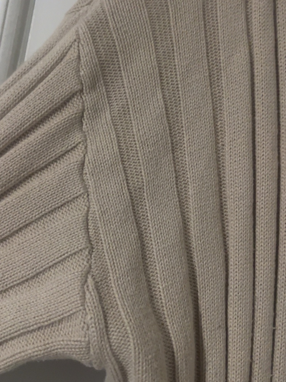 torrid Taupe Ribbed Button-Front Cardigan - Picture 3 of 4